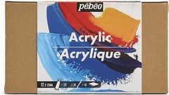 PEBEO – Studio Acrylics – Set of 12 Tubes 20 ml