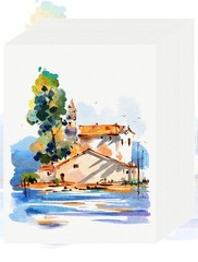 30 Sheets Watercolor Paper 8.5 x 11, Cold Press x 11 IN, 30