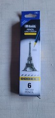 6 X Assorted Soft Lead Sketching Artist Pencils Drawing Graphite Graded 8B to HB