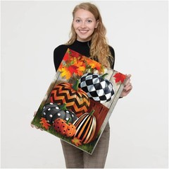 Pumpkin Paint by Numbers Kit for Adults Autumn Harvest Canvas DIY Art D