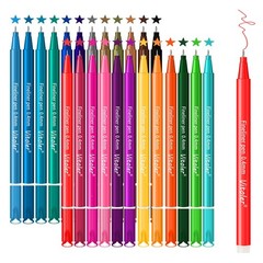 Vitoler Pens for Drawing Journaling,Planner,24 Pack 0.4mm,Colored Pens for Ar…