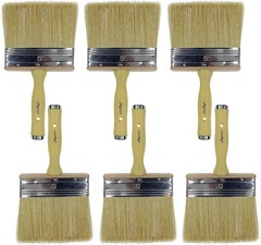 5-Inch Shed & Fence Stain Block Brush 6-Pack