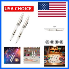 2Pcs LED DIY Diamond Picture Pen with Light, Illumination Diamond Picture Art…