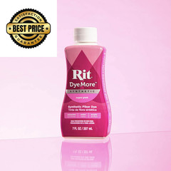 Rit DyeMore Liquid Dye, Super Pink 7-Ounce 7-Ounce,