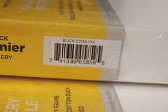 3x Lot 11×14″ Gallery Depth 1-1/2″ Profile Stretched Canvas BLICK Premier