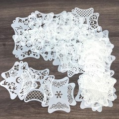 25 Sets Face Paint Stencils, Makeup Body Painting 265 Pcs Flowers…