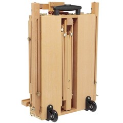 Creative Mark Monet Wooden French Walnut Color Easel & Sketchbox- Travel, elm