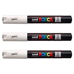 PC-1M by Uni-Ball – White [Pack of 3]