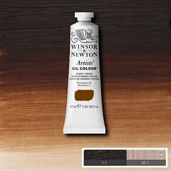 Winsor & Newton Artists’ Oil Color, 37ml (1.25 oz) Tube, Burnt Umber