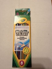 Crayola Metallic Colors Colored Pencils – Pack of 8 Pencils 68-3708