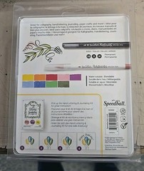 Speedball Hand-Lettering Brush Marker Set 12-Piece NEW FAST SHIPPING