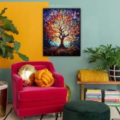 Tree of Life Paint by Numbers Kit for Adults – Tree of Life Paint by Number f…