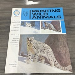 Vintage Grumbacher Library Booklet The Art of Painting Wild Animals B414 1975