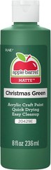 Apple Barrel, Acrylic Paint , 8 fl oz, Christmas Green, (Pack of 1)