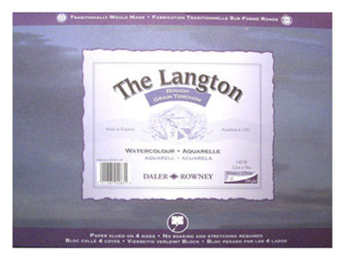 Daler Rowney Langton Watercolour Block – Rough 10″ x 7″