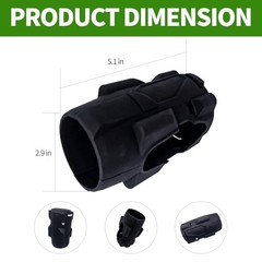 deawater 1pcs 49-16-2960 Mid-Torque Impact Rubber Protective Boot for 18v 3/8″