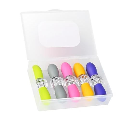 Corn on the Cob Holders Set with Interlocking Design & Storage Case, Silicone