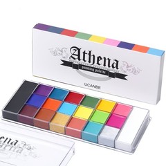 UCANBE Athena Face Body 1 Count (Pack of 1), Red, blue,green,pink,black,white