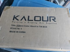 Sealed KALOUR Colored Pencils,Set of 520 Colors,Artists Soft Core