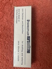 Staedtler Marsmatic 700 Technical Pen 030 Red NIB .30mm Vintage New