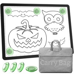LEACUBER Rechargeable A3 Light Pad with Bag, Super Bright Magnetic Tracing Li…