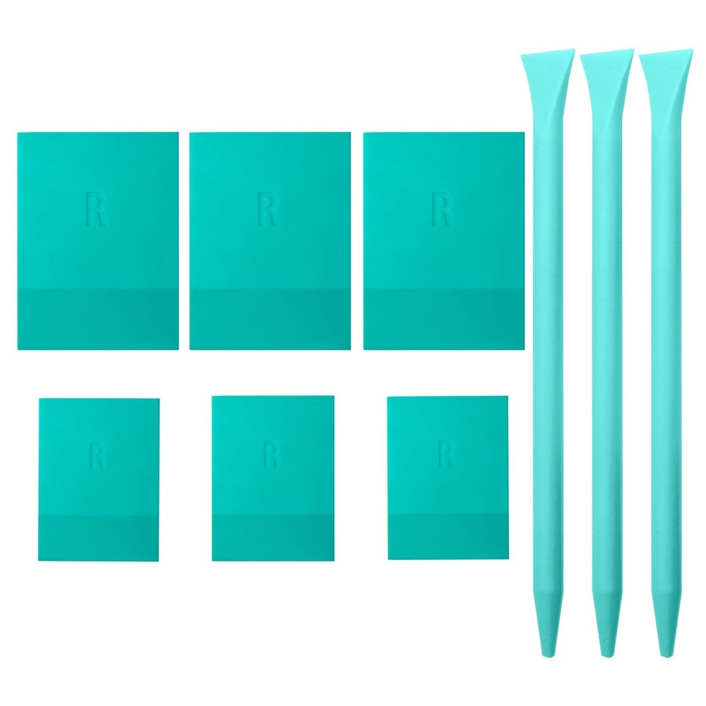 Chalk Paste Mini Squeegee 9 Pack,Optimized for use with Mesh Backed Stencils …