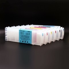 6Pcs/Set 800ML/PC For HP 91 Empty Ink Cartridges For HP Designjet Z6200 5500ps