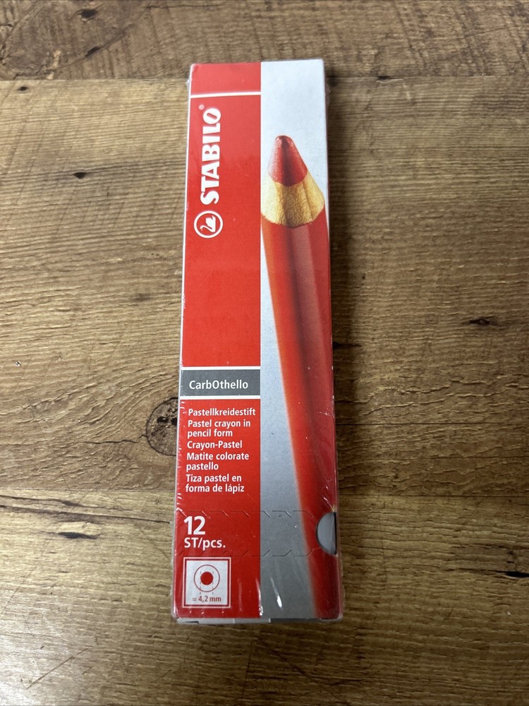 Stabilo CarbOthello 1400/724 Pastel Crayon In Pencil Set Of 12 Cold Gray