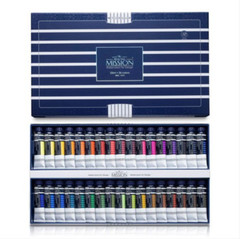 Mijello Mission White Class Watercolor Paints 15ml x 34 Colors MWC-7034 /Express
