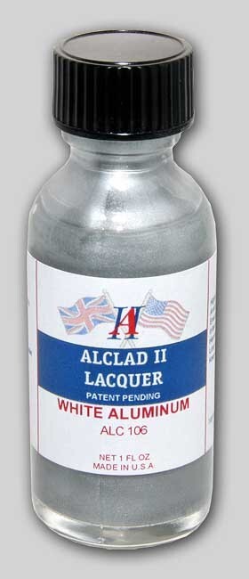 Alclad II ALC-106 White Aluminum Lacquer Paint 1oz – US Fast Ship