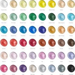 Oil Paint Set 48 X 12Ml (0.4Oz) Pack of 48 Tubes of Oil Paints for Canvas Painti