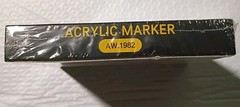 Acrylic Paint Marker 24 Pack 48 Colors Pen Set Brush Tip Water-Based Waterproof