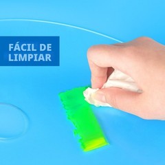 2 Pack 11.8 x 7.9 Inch Acrylic Paint Palette with Thumb Hole Clear Paint Pall…