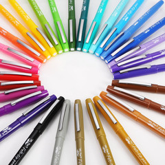 – Felt Tip Pens, 30 Pack, 0.7 Mm, Colorful Felt Tip Pens, Fast Dry | No Smear, P