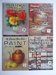 4 Walter Foster How to Draw & Paint Books Snow Scenes Robert Duflos Weather W44