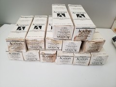Lot of 20 LARGE 150ml Tubes WHITE Grumbacher Oil Paint Academy Zinc Titanium ZEC
