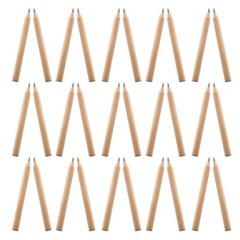200pcs Small Pencil: 3.38” Wood Sketching Drafting Short Hb Pencil For Writing