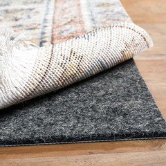 BAGAIL Felt and Natural Rubber Backing Rug Pads 1/4” Thick, 5 x 7 Ft Non Slip