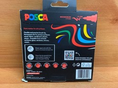 POSCA PC-5MBR Medium Paint Brush Markers Standard PFP – Pack of 8