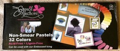 The Stencil Collection Non-Smear Pastels 32 Colors Photo Tinting, Scrapbooking