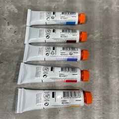 5 Royal Talens Cobra Study Water Mixable Oil Colour Paint 40 ml Tubes NEW Winsor