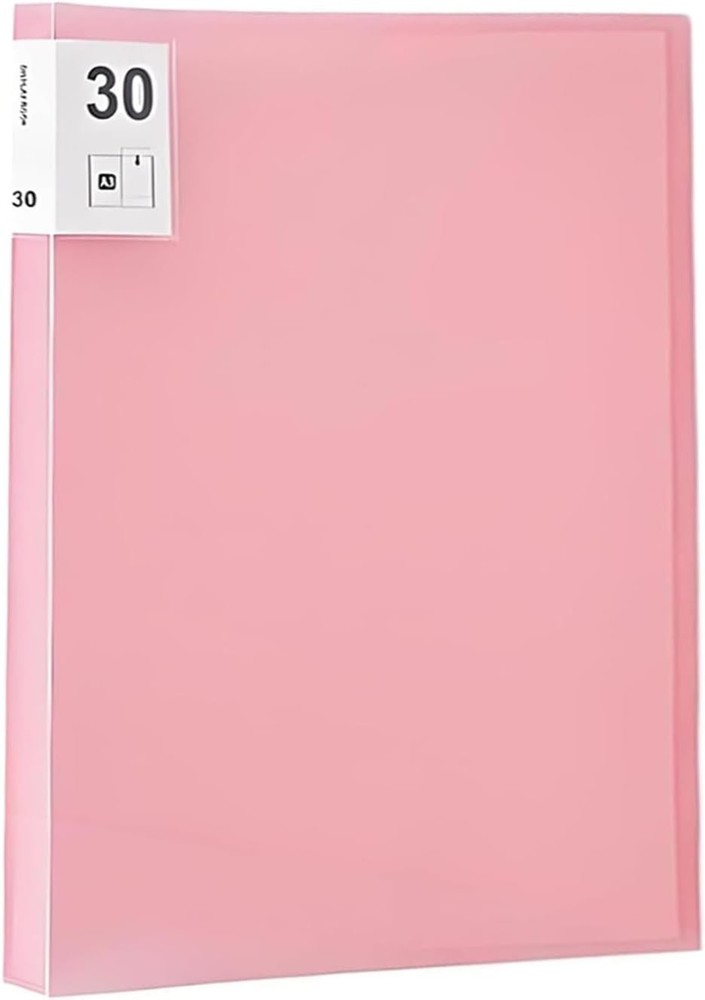 Huacan A3 Diamond Art Storage Book 30 Pages 60 Views Portfolio Onesize, Pink
