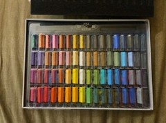 Mungyo Non Toxic Soft Square Chalk Pastels 64 Colours