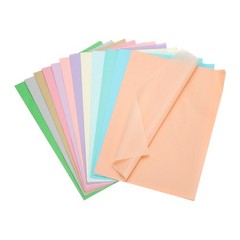 60 Sheets 12 Assorted Colored Tissue Paper Bulk, 19.7×13.8″