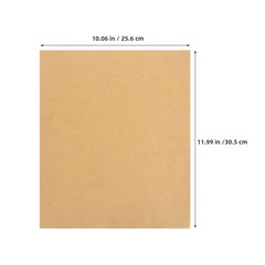 50Pcs Portable Braille Writing Papers for Blind People School Supplies