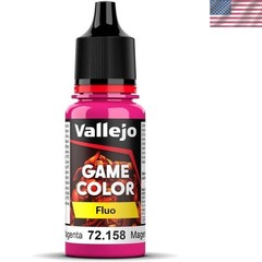 17ml Game Color Acrylic Fluorescent Magenta – Perfect for Figurines & Models