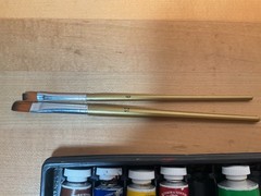 Old Rowney and Winton Oil Paints 15 Tubes & 2 Brushes