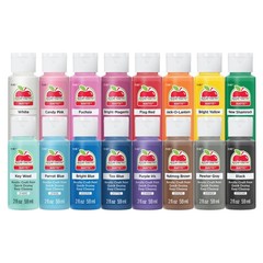Vibrant Spectrum Collection Acrylic Craft Paint Promoabiii 2 Fl Oz Each 16 Assor