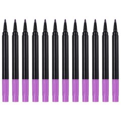 Chalk Board Marker Pens, 12 Pcs Liquid Chalk Markers Erasable, Deep Purple