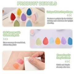 Rose Red Pigment Ink Pads for Stamps Embossing Craft Card Making, 2 x 1.3 Inch